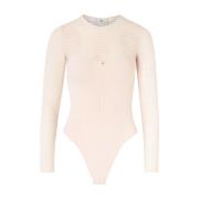 Elisabetta Franchi Rosa Cipria Tricot Body Pink, Dam