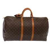 Louis Vuitton Vintage Pre-owned Canvas resvskor Brown, Dam