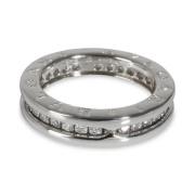 Bvlgari Vintage Pre-owned Vitt guld ringar Gray, Dam