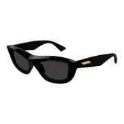 Bottega Veneta Bv1326S 001 Sunglasses Black, Dam