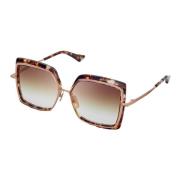 Dita Rose Gold Tortoise Solglasögon Pink, Unisex