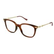 Gucci Stiligt Glasögonbåge Brown, Unisex