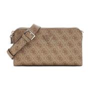 Guess Beige Syntetisk Dam Crossbody Väska Beige, Dam