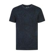 Just Cavalli Svart T-shirt för män Aw24 Black, Herr