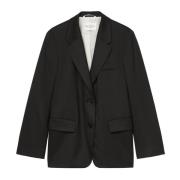 Marc O'Polo Pojkvän blazer avslappnad Black, Dam