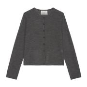 Marc O'Polo Cardigan regular Gray, Dam