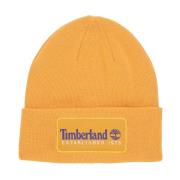 Timberland Vintage Beanie Mörk Cheddar Hatt Yellow, Herr