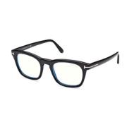 Tom Ford Stilren Solglasögon för Modeälskare Black, Unisex