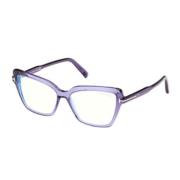 Tom Ford Snygga Svarta Solglasögon Purple, Unisex