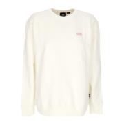 Vans Vit Sweatshirt med Broderad Logotyp White, Dam