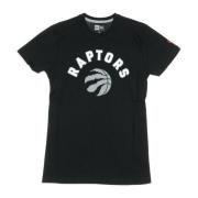 New Era NBA Lagets Logotyp Tee Svart Black, Herr