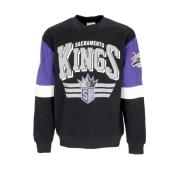 Mitchell & Ness Sacramento Kings Crew Neck Sweatshirt Multicolor, Herr