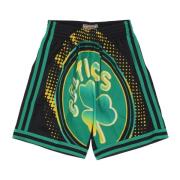 Mitchell & Ness NBA Big Face Basketboll Shorts Multicolor, Herr