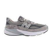 New Balance Grå Tyg- och Mockasneakers Gray, Herr