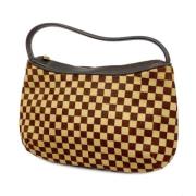 Louis Vuitton Vintage Pre-owned Tyg louis-vuitton-vskor Brown, Dam