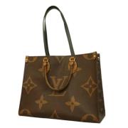 Louis Vuitton Vintage Pre-owned Tyg louis-vuitton-vskor Brown, Dam