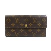 Louis Vuitton Vintage Pre-owned Canvas plnbcker Brown, Dam