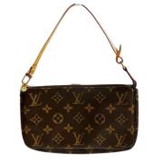 Louis Vuitton Vintage Pre-owned Tyg louis-vuitton-vskor Brown, Dam