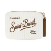 MC2 Saint Barth Stickat Design Bärkasse White, Dam