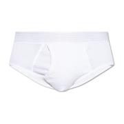 Moschino Räfflade briefs White, Herr