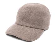 Fedeli Beige Baseball Panno Hat Beige, Herr