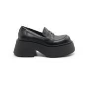 Vic Matié Pennyloafer Stripy i Svart Black, Dam