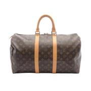 Louis Vuitton Vintage Pre-owned Canvas resvskor Brown, Dam