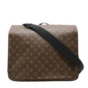 Louis Vuitton Vintage Pre-owned Tyg louis-vuitton-vskor Brown, Dam