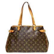 Louis Vuitton Vintage Pre-owned Tyg louis-vuitton-vskor Brown, Dam