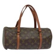 Louis Vuitton Vintage Pre-owned Canvas handvskor Brown, Dam