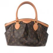 Louis Vuitton Vintage Pre-owned Tyg louis-vuitton-vskor Brown, Dam