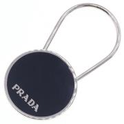 Prada Vintage Pre-owned Metall nyckelhllare Gray, Dam