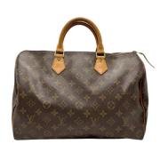 Louis Vuitton Vintage Pre-owned Canvas louis-vuitton-vskor Brown, Dam