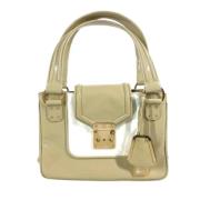 Louis Vuitton Vintage Pre-owned Laeder louis-vuitton-vskor Beige, Dam