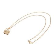 Hermès Vintage Pre-owned Roseguld halsband Yellow, Dam