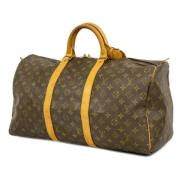 Louis Vuitton Vintage Pre-owned Tyg louis-vuitton-vskor Brown, Dam