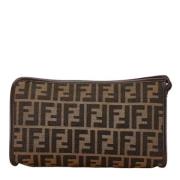 Fendi Vintage Pre-owned Canvas fendi-vskor Brown, Dam