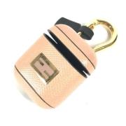 Fendi Vintage Pre-owned Laeder hem-och-kontorstillbehr Beige, Dam