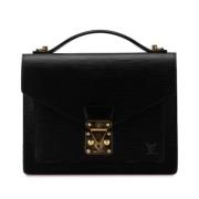 Louis Vuitton Vintage Pre-owned Laeder louis-vuitton-vskor Black, Dam