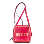 Gucci Vintage Pre-owned Laeder axelremsvskor Red, Dam