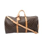 Louis Vuitton Vintage Pre-owned Canvas louis-vuitton-vskor Brown, Dam