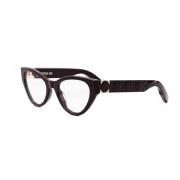 Dior Stiliga solglasögon för modeentusiaster Brown, Unisex