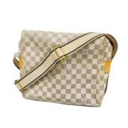 Louis Vuitton Vintage Pre-owned Tyg louis-vuitton-vskor White, Dam