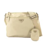 Prada Vintage Pre-owned Laeder prada-vskor Beige, Dam