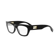 Fendi Stiliga Glasögon för Din Look Black, Unisex