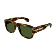 Gucci Stiliga solglasögon för modeentusiaster Brown, Unisex