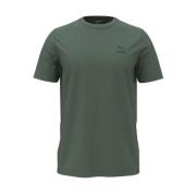 Puma Grund T-shirt med liten logotyp Green, Herr