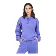 Adidas Originals Lila Essentials Fleece Hoodie Kvinnor Purple, Dam