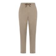 Boggi Milano Bomullsblandad Sweatpants Beige, Herr