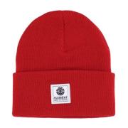 Element Eldröd Beanie Herrmössa Red, Herr